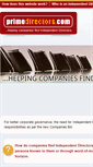 Mobile Screenshot of primedirectors.com